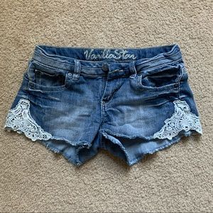 Jean shorts